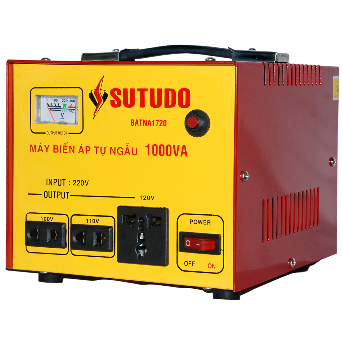 Máy biến áp tự ngẫu Sutudo -1000VA - dây đồng