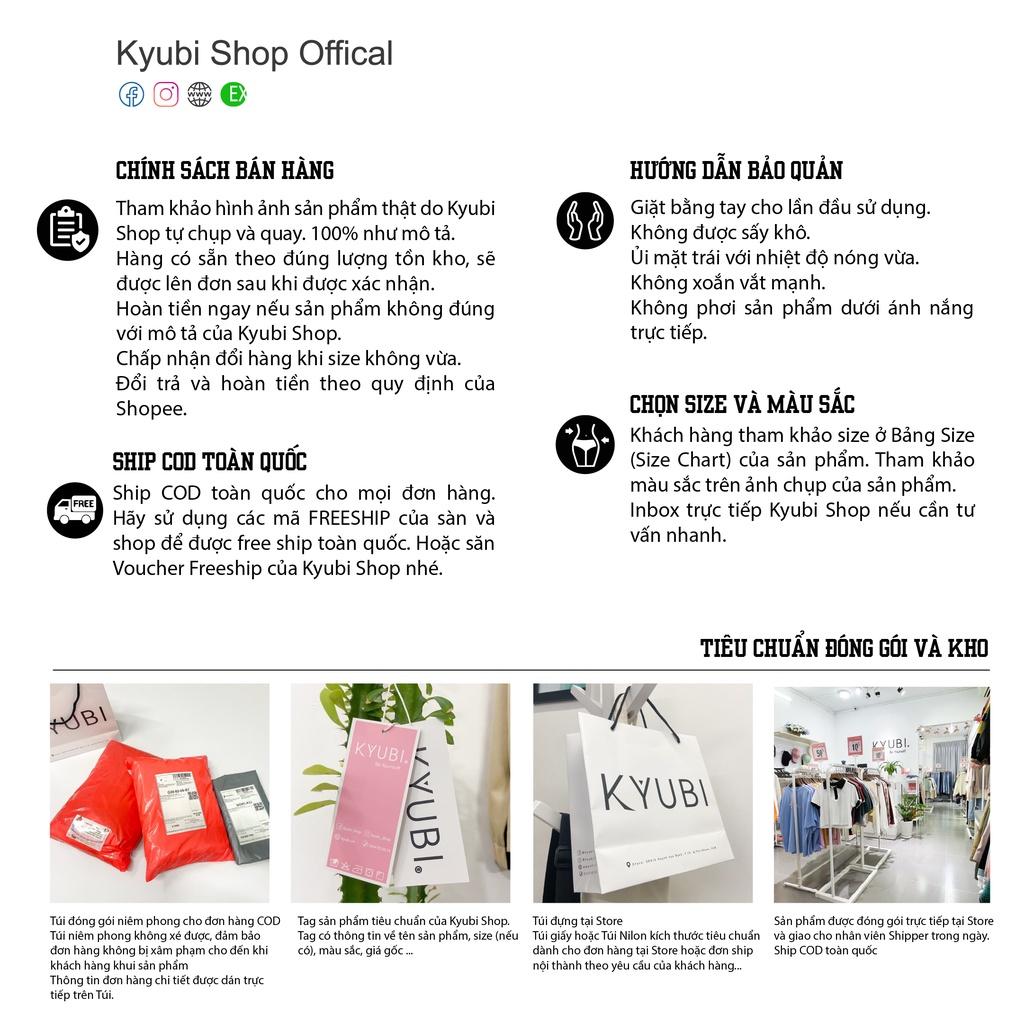 Quần jean baggy ống suông phong cách Hàn Quốc ulzzang (Có bigsize) - Quần jean ống rộng Kyubi BJRKR