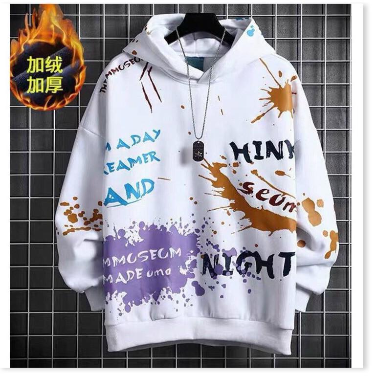 ÁO HOODIES NAM HỌA TIẾT CÁ TÍNH FROM TO Y HÌNH CHẤT NỈ THẤM HÚT MỒ HÔI CỰC TỐT 1HIT1 FASHION