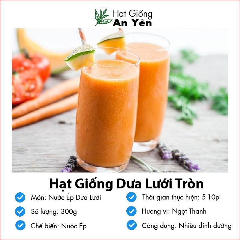 Hạt giống Dưa Lưới Vàng thu hoạch sớm, dễ trồng, nảy mầm cao, sinh trưởng khoẻ
