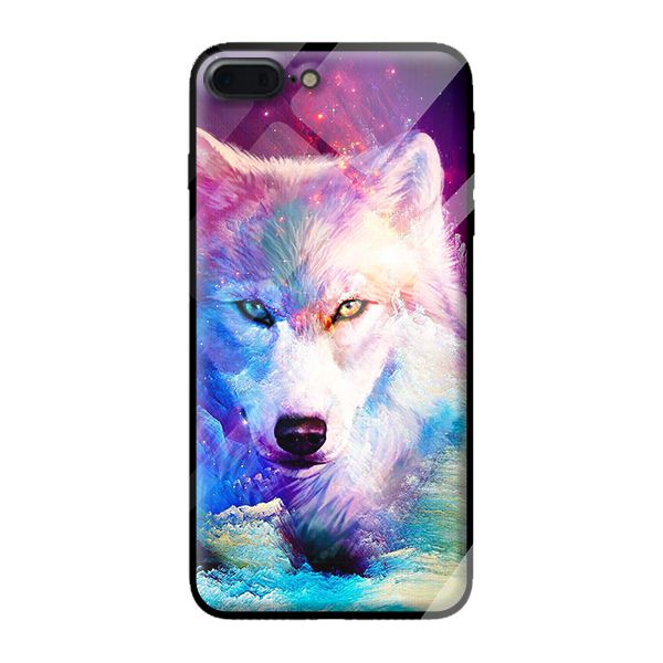 Ốp lưng kính cường lực cho iPhone 8 Plus CHÓ 3 - Hàng chính hãng