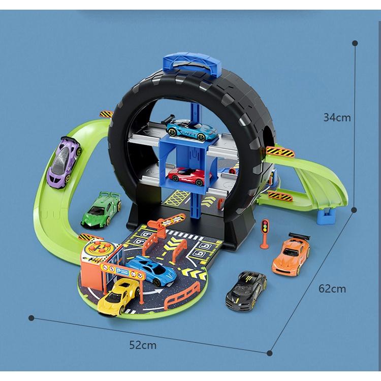 Đồ chơi xe đua, Đồ chơi xe hơi, Hộp bánh xe xe đua, Đồ chơi bãi đậu xe, Bãi đỗ xe, Đồ chơi cho bé trai