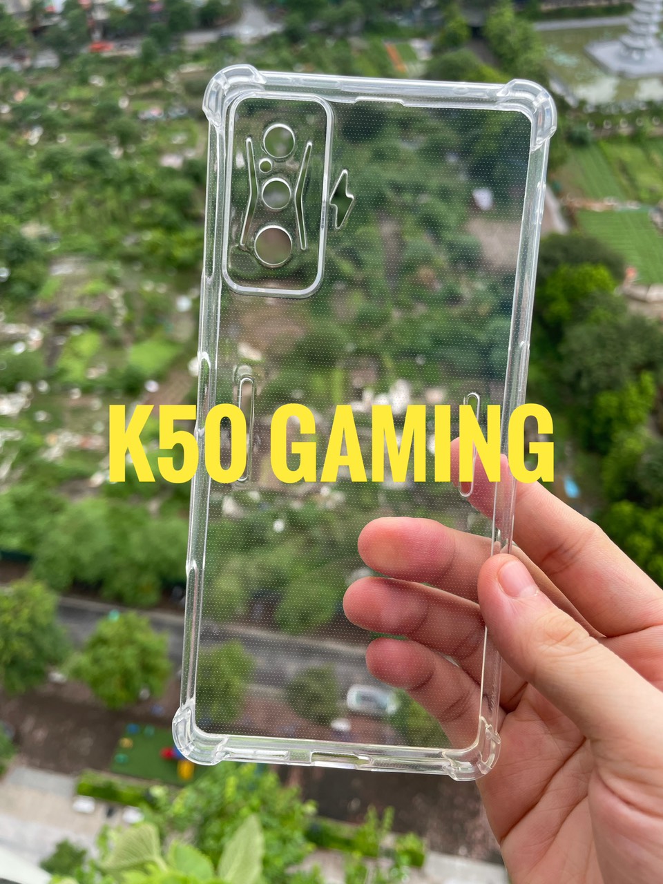 Ốp dẻo chống sốc cho Xiaomi Redmi K50 Gaming Edition silicon trong suốt , bảo vệ Camera