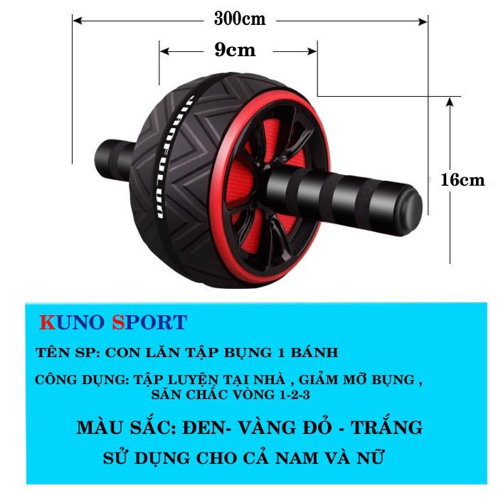 Con lăn tập cơ bụng 4 bánh cao cấp KAMA Ab Roller