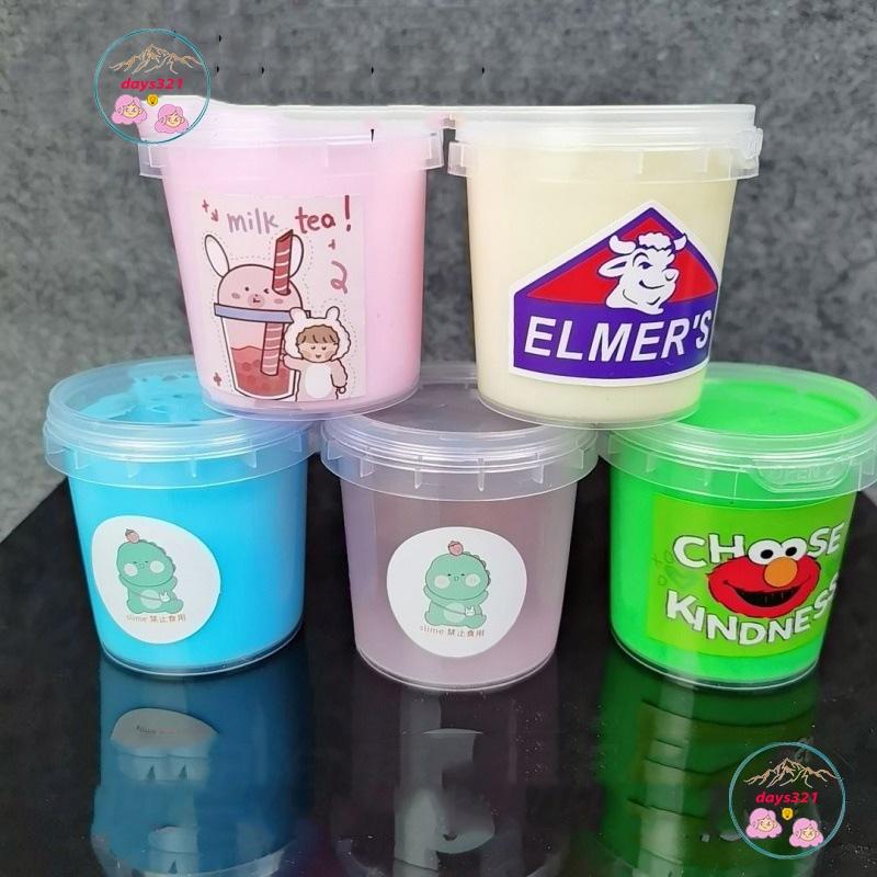 Đồ Chơi Slime Trà Sữa 600ML mẫu mới 2022 INS DIY Vui Nhộn Cho Bé0