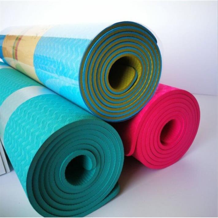 Thảm Tập Yoga CHỐNG TRƯỢT 2 Lớp Cao Su TPE