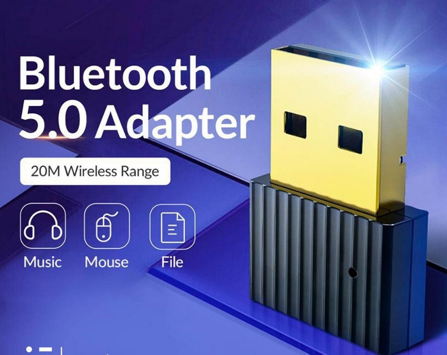 Thiết Bị Kết Nối Bluetooth 5.0 Qua USB BTA-508 Màu Đen - Hàng Chính Hãng