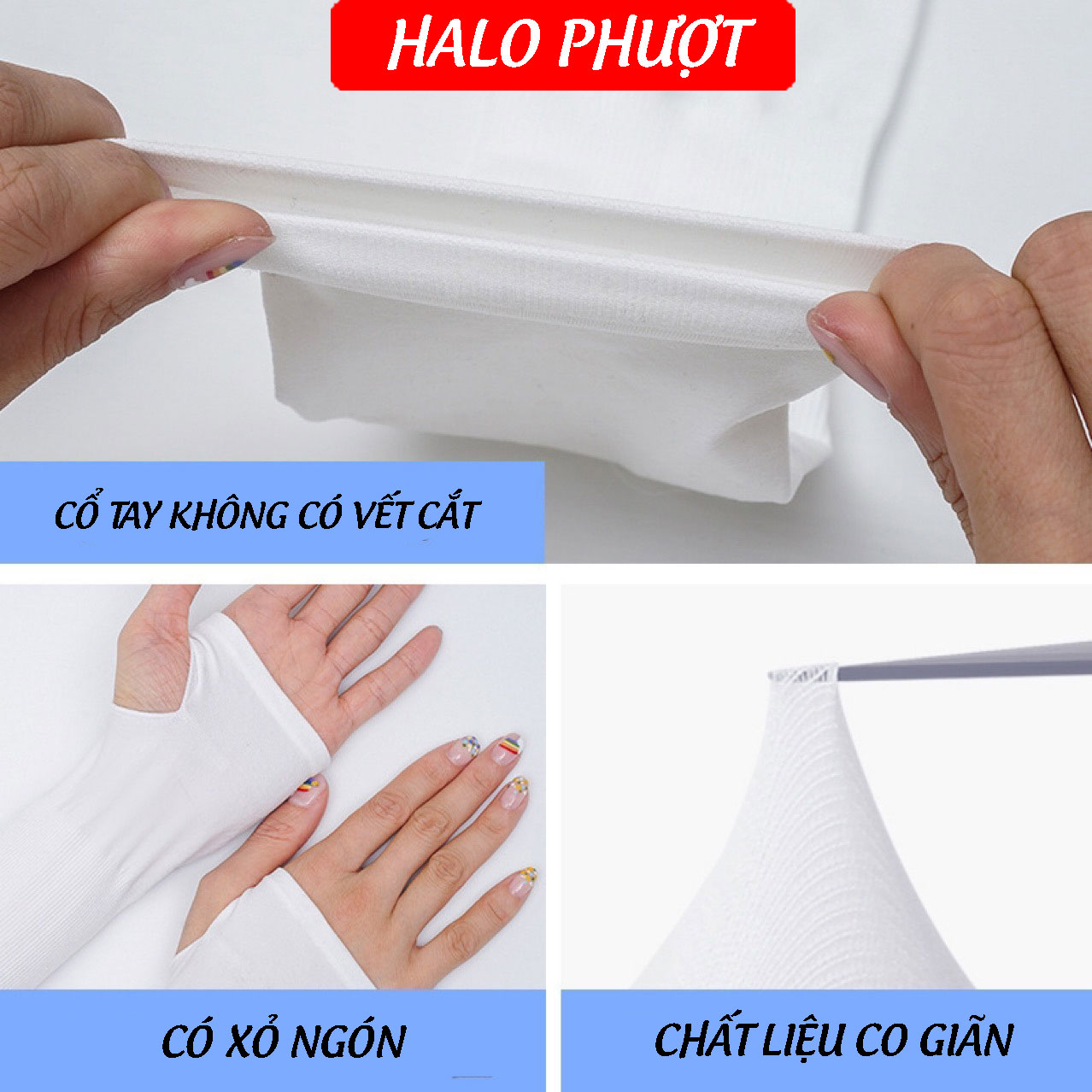 Ống Tay Phượt Chống Nắng dùng 1 lần