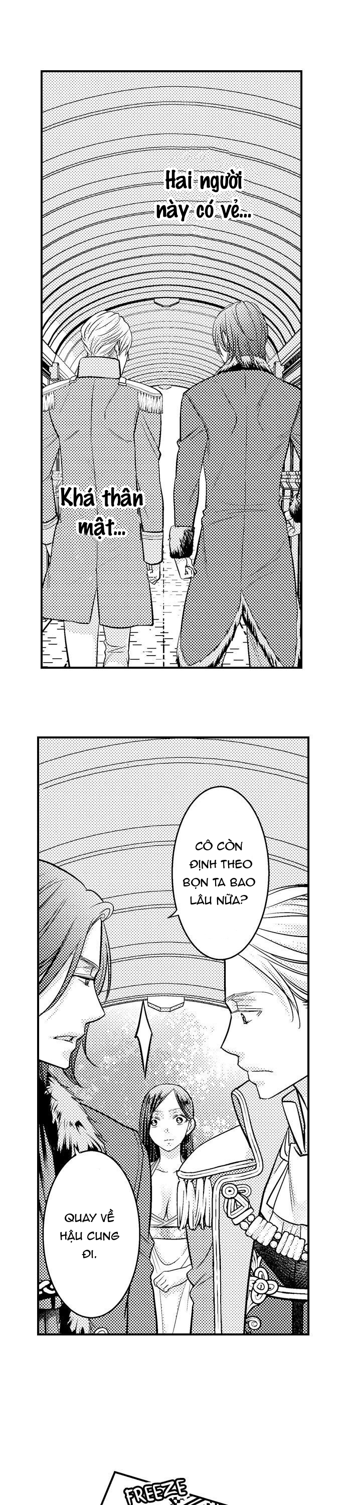 chuyển sinh vào thế giới khác ~ nếu muốn trở thành nữ hoàng hãy tìm cách để được hoàng đế sủng ái vào ban đêm chapter 13.2 3