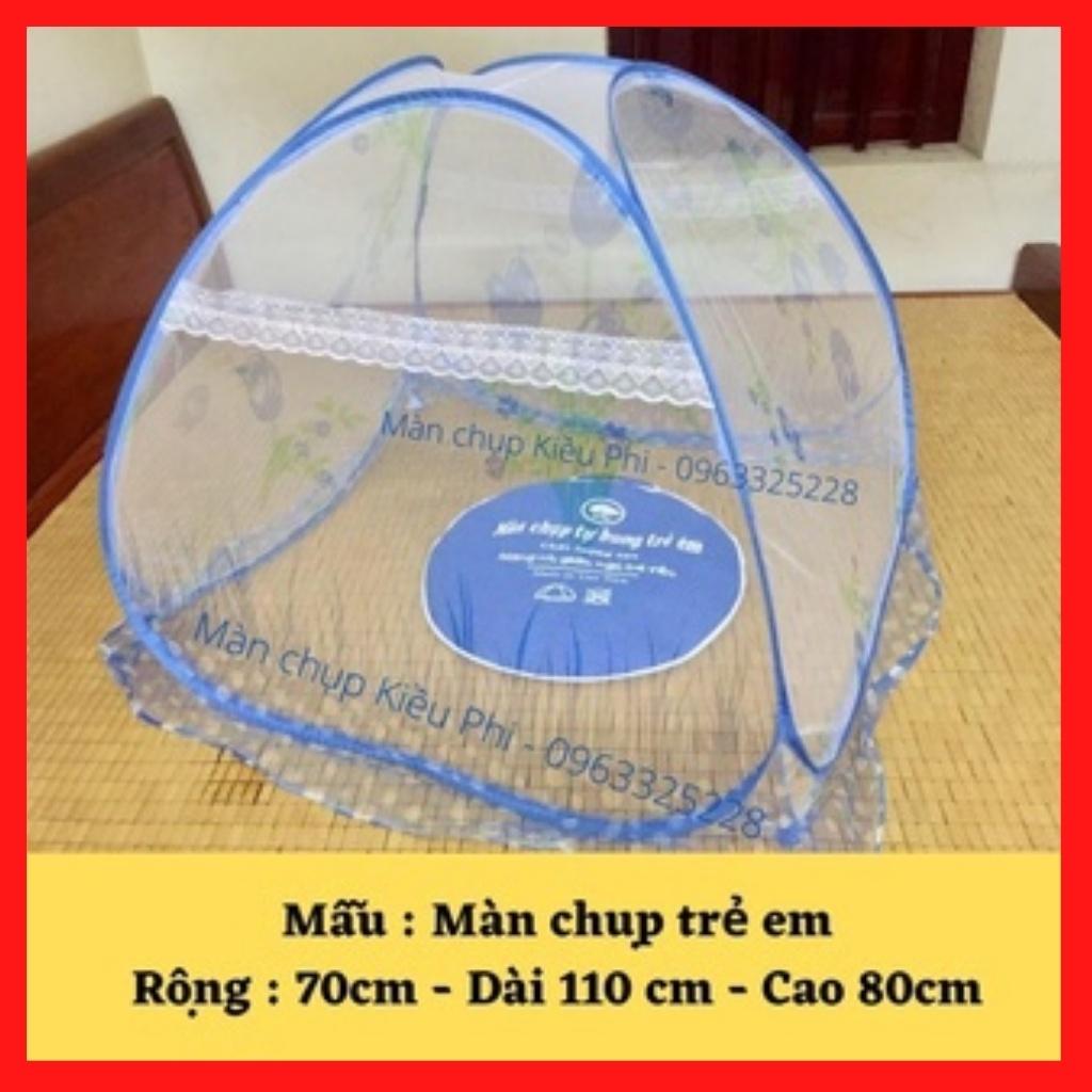 Màn chụp người lớn chống muỗi tự bung đỉnh chóp 1m2, 1m6, 1m8, 2m2 gấp gọn Kiều Phi