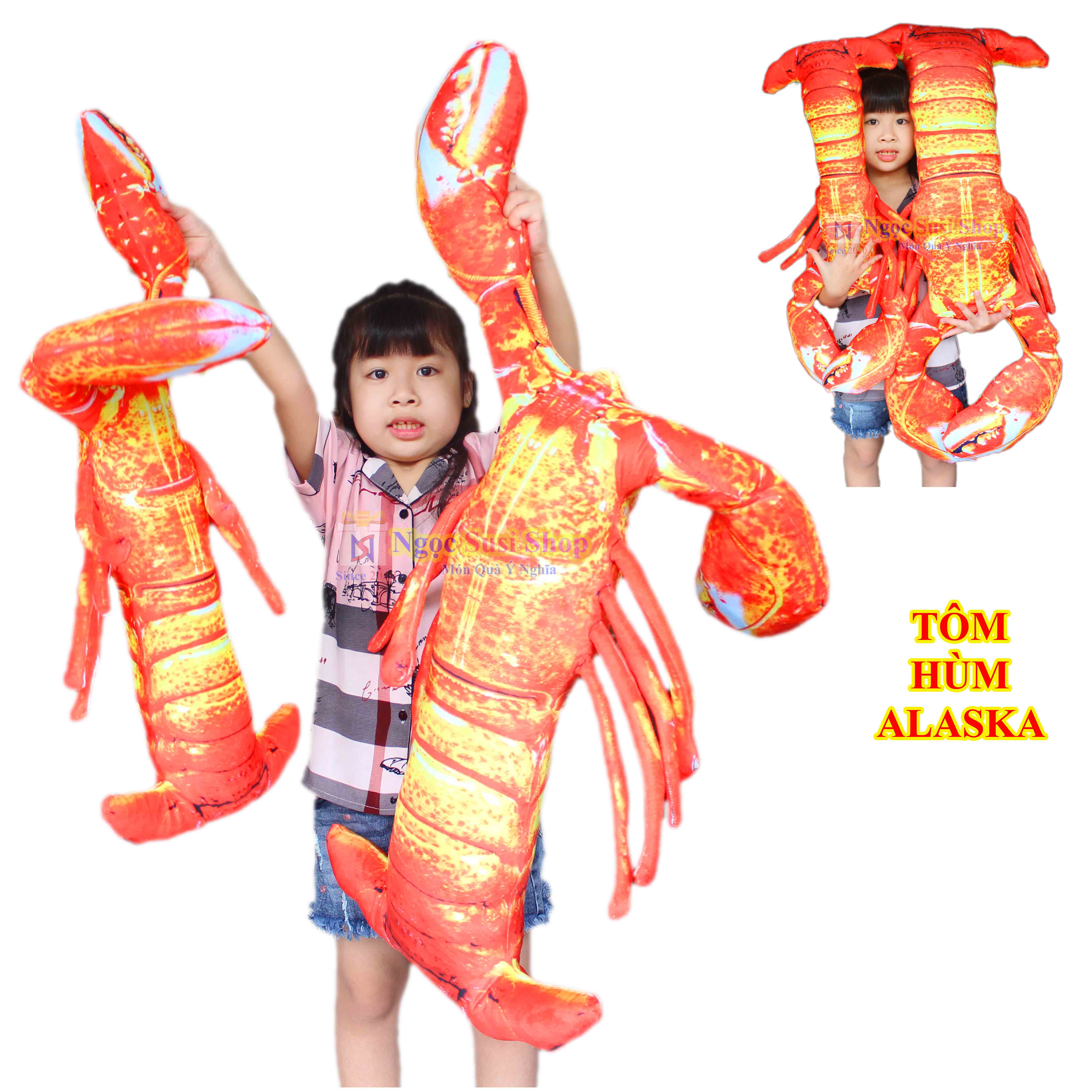 GẤU BÔNG TÔM HÙM KHỔNG LỒ