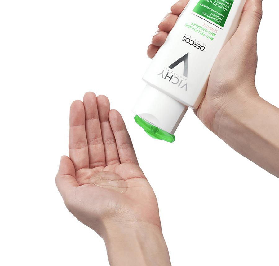 Dầu gội giúp sạch gàu và làm dịu da đầu ngứa - dành cho da nhạy cảm Vichy Dercos AntiPelliculaire 200ml