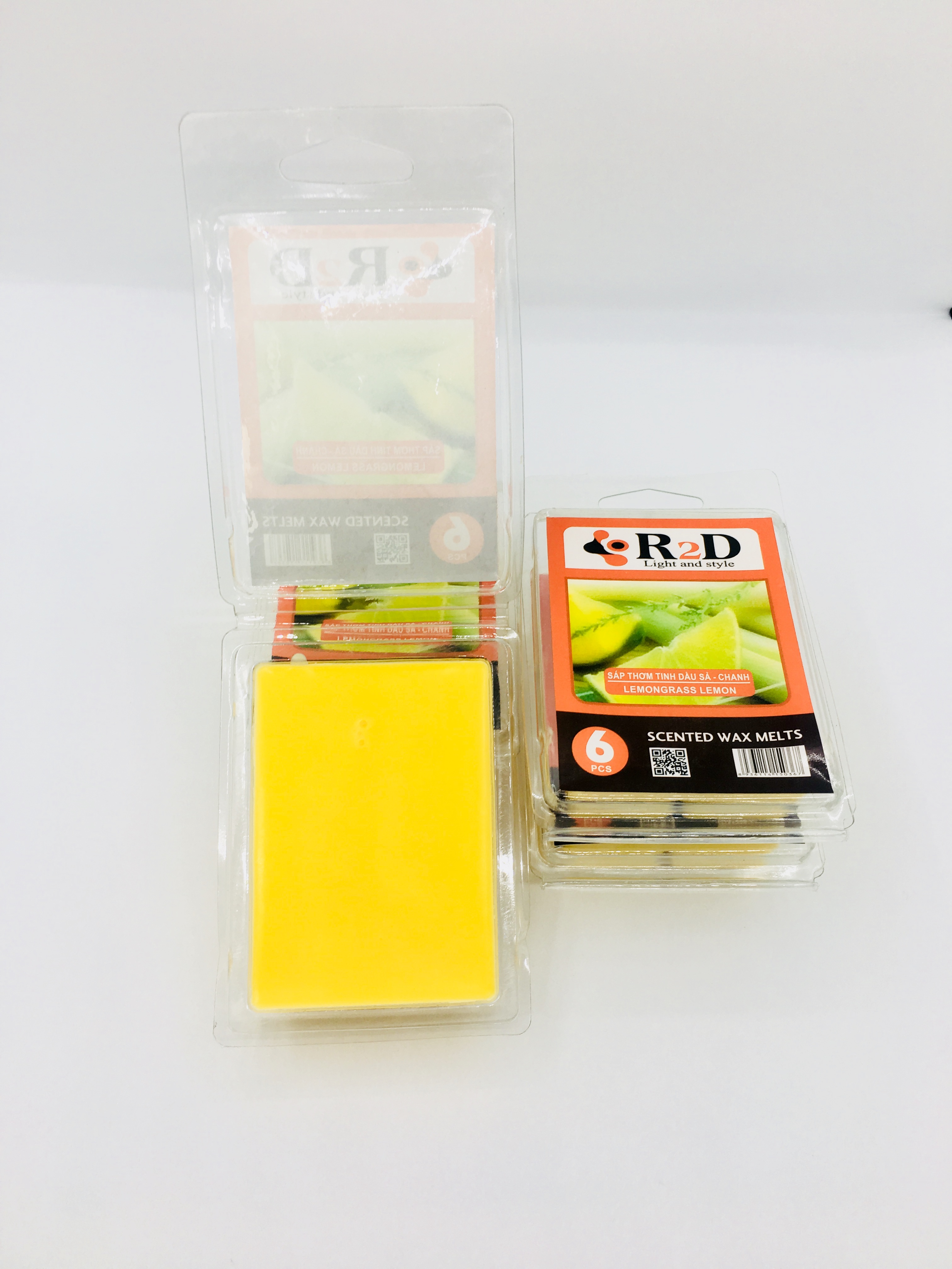 2 Vĩ Sáp Thơm Tinh Dầu Sả Chanh