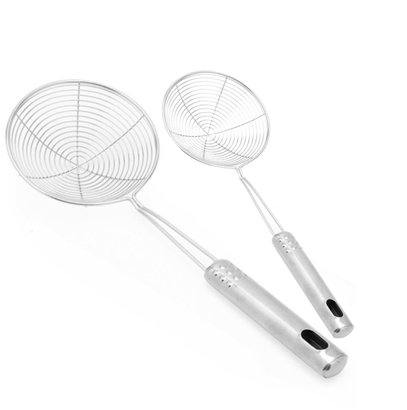 Vợt chiên vớt ráo dầu inox 16 cm PaKaSa - Hàng chính hãng