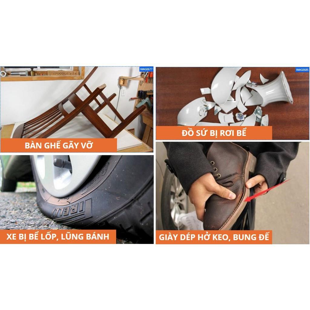 Keo dán x2000 siêu dính, keo dán đa năng dán tất cả vật liệu bằng gỗ, thủy tinh, dán nhựa an toàn với da tay
