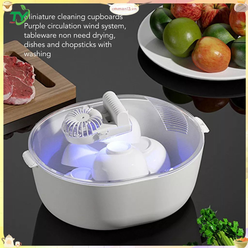 MÁY RÃ ĐÔNG THỰC PHẨM ĐÔNG LẠNH ĐA CHỨC NĂNG (4 in 1) GIỮ TƯƠI NGON 'BAHAMAR&quot;có thể được sử dụng như một giỏ để ráo nước, giỏ làm sạch và khử trùng trái cây, tủ khử trùng nhỏ chức năng đặc biệt.