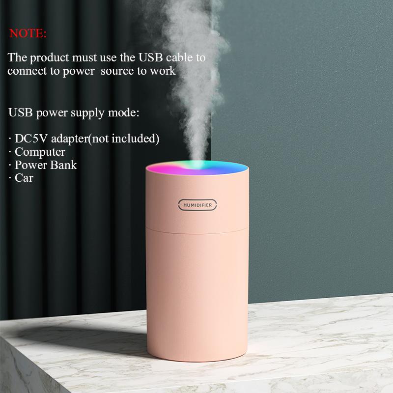 USB Máy Tạo Độ Ẩm Không Khí Đầy Màu Sắc Cốc Mini Hương Thơm Nước Khuếch Tán Ánh Sáng Đèn LED Siêu Âm Thanh Mát Phun Sương Tạo Phun Sương Tạo Ẩm Hình Ếch Con Xe Ô Tô Hương Humidificador