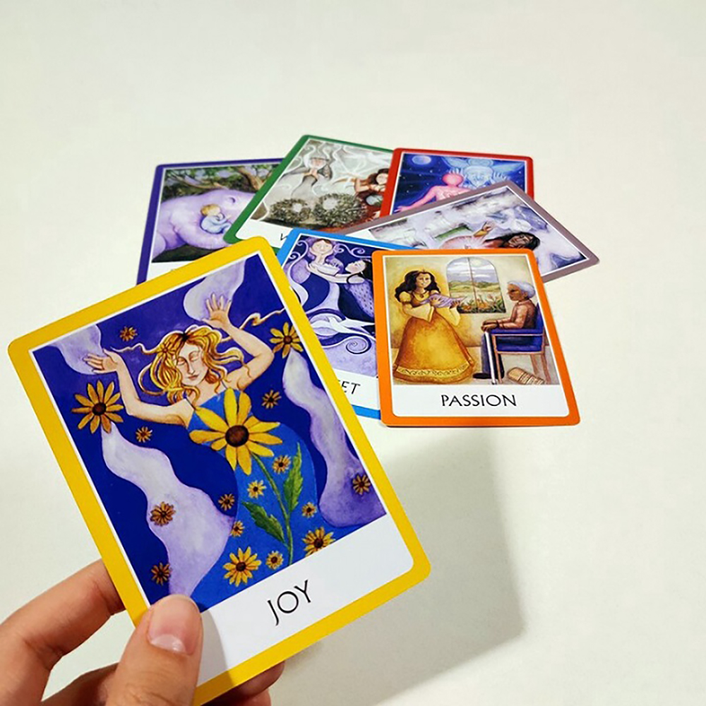 Bộ Bài Oracle Chakra Wisdom 49 Lá Bài Tặng File Tiếng Anh Và Đá Thanh Tẩy B3