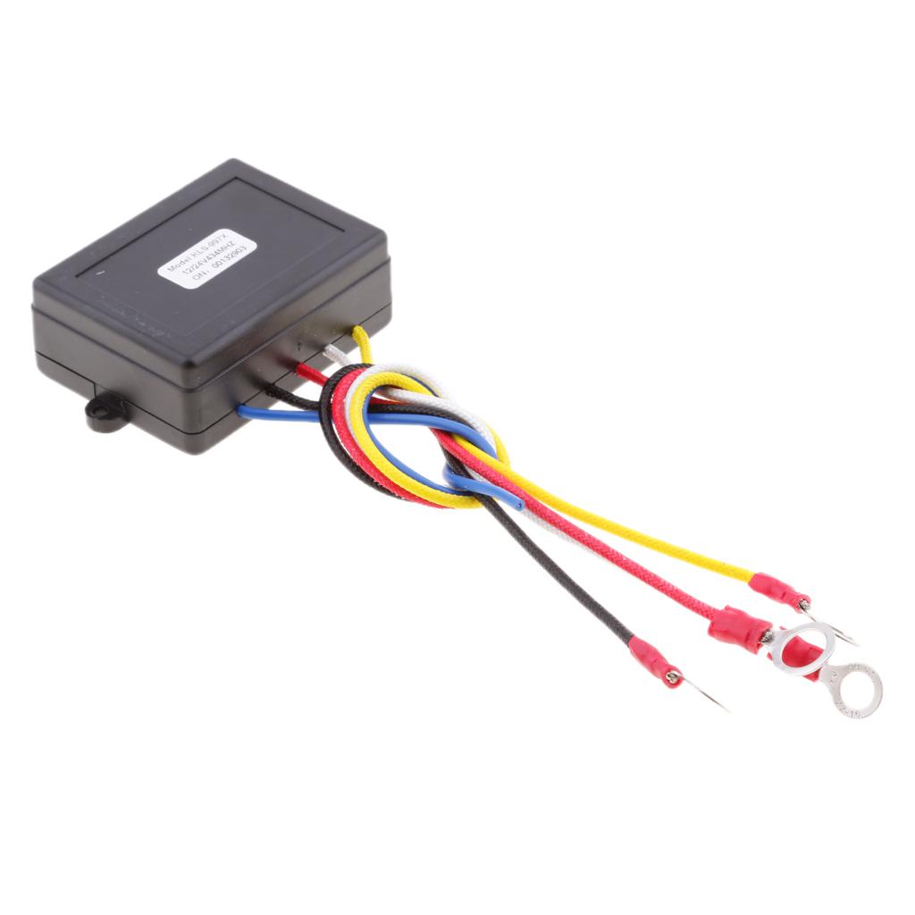 2PCS 12/24V Car ATV SUV Wireless Winch Remote Control Kit Switch Handset