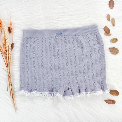 Quần đùi mặc váy cotton dệt gân cao cấp co giãn 4 chiều thoáng mát , thấm hút mồ hôi
