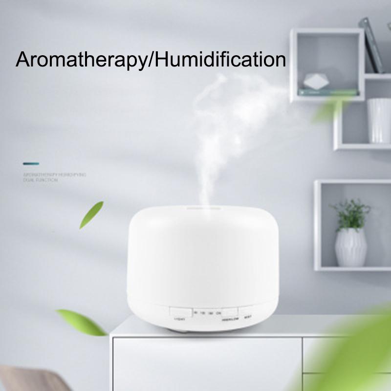 Máy Tạo Độ Ẩm Không Khí Khuếch Tán Tinh Dầu 300ML 500ML Đèn LED Hương Thơm Khuếch Tán Điện Siêu Mát Phun Sương Tạo Phun Sương Tạo Ẩm Hình Ếch Con Máy Phun Sương Tạo Độ Ẩm