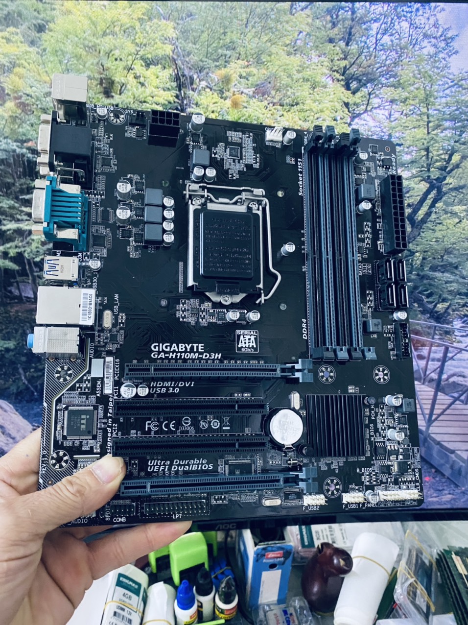 Bo Mạch Chủ (Mainboard) Gigabyte H110M-D3H - HÀNG CHÍNH HÃNG