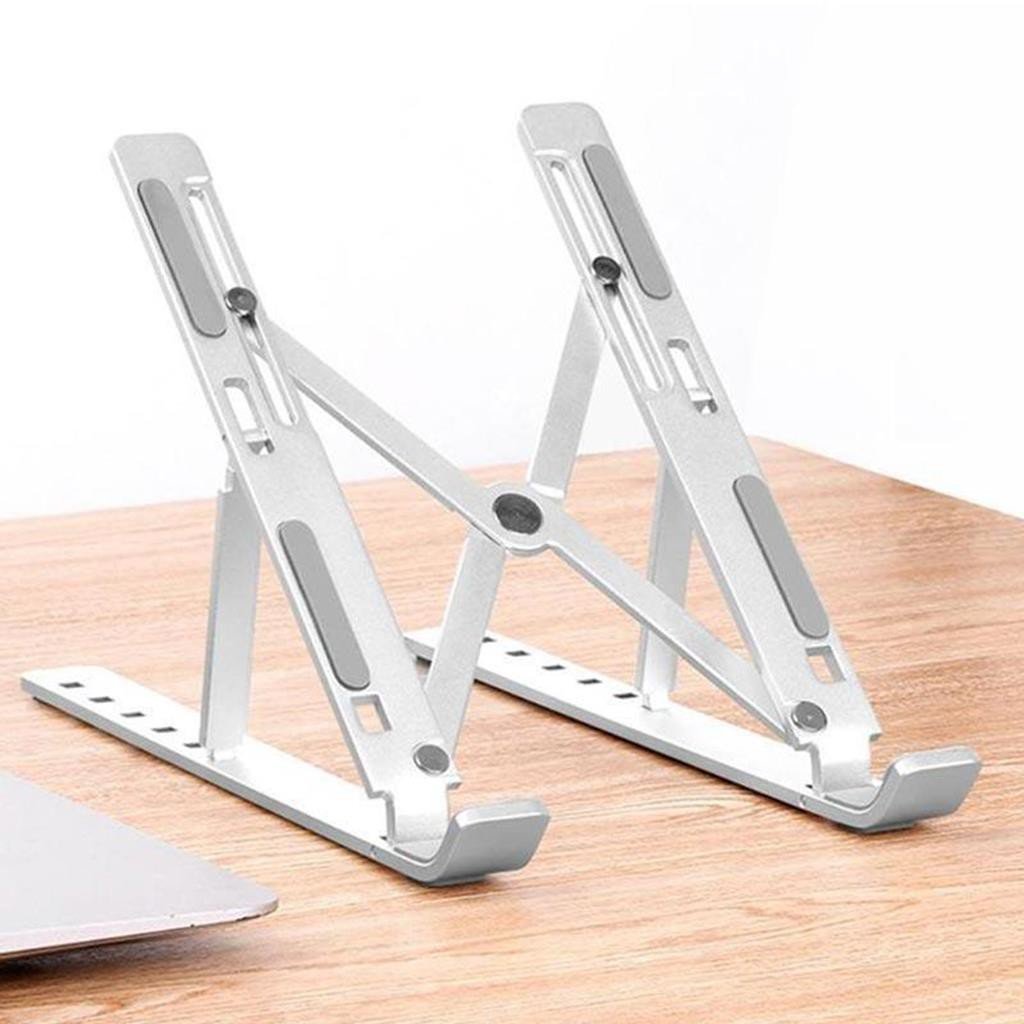 Giá Đỡ Laptop Bằng Nhựa Gấp Gọn Điều Chỉnh Nhiều Góc Độ Tiện Lợi Laptop Stand