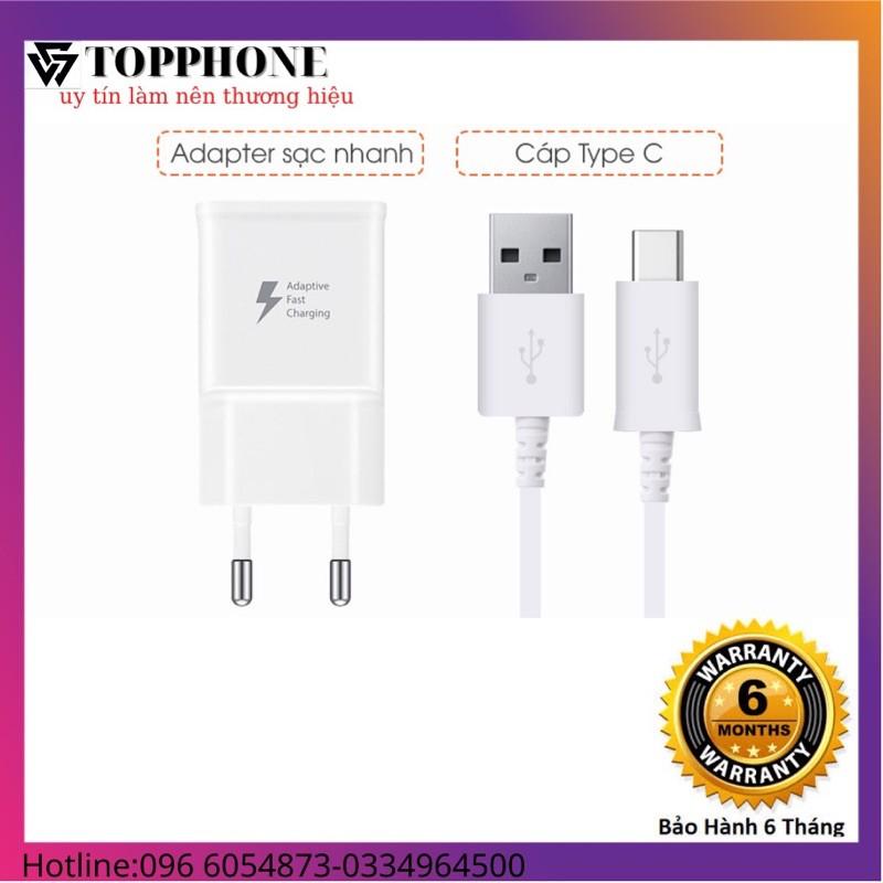 Bộ sạc nhanh typeC- USB dùng cho tất cả các dòng samsung galaxy S/ note/A