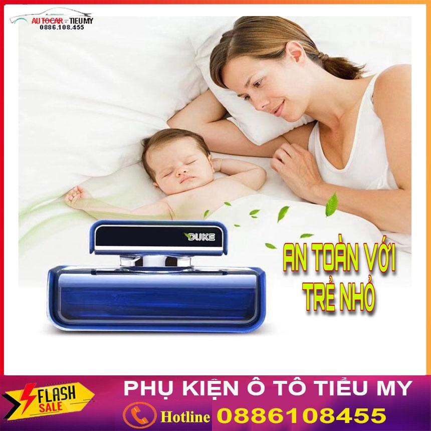 Nước hoa dầu thơm ô tô xe hơi cao cấp DUKE chiết xuất hoàn toàn từ thiên nhiên khử mùi chống say xe đặt taplo