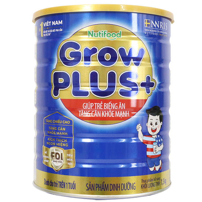 Sữa Grow Plus Xanh 1,5kg hộp to ( trẻ từ 1 tuổi trở lên)