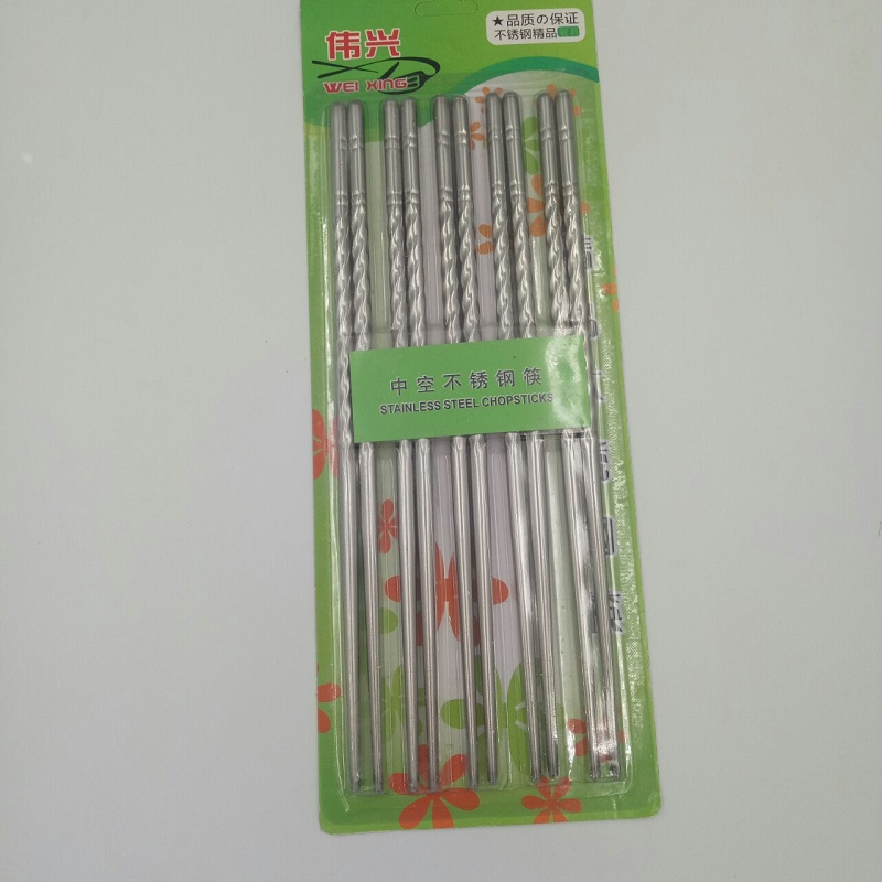 Set 5 Đôi Đũa Inox Siêu Nhẹ , Siêu Sạch