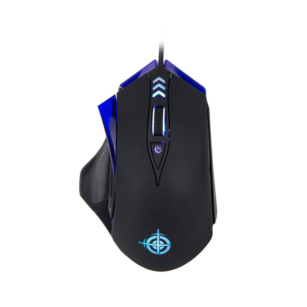 Chuột chơi game có dây MAGIC-REFINER MG4, 4000DPI Đèn nền LED có thể điều chỉnh cho máy tính xách tay PC