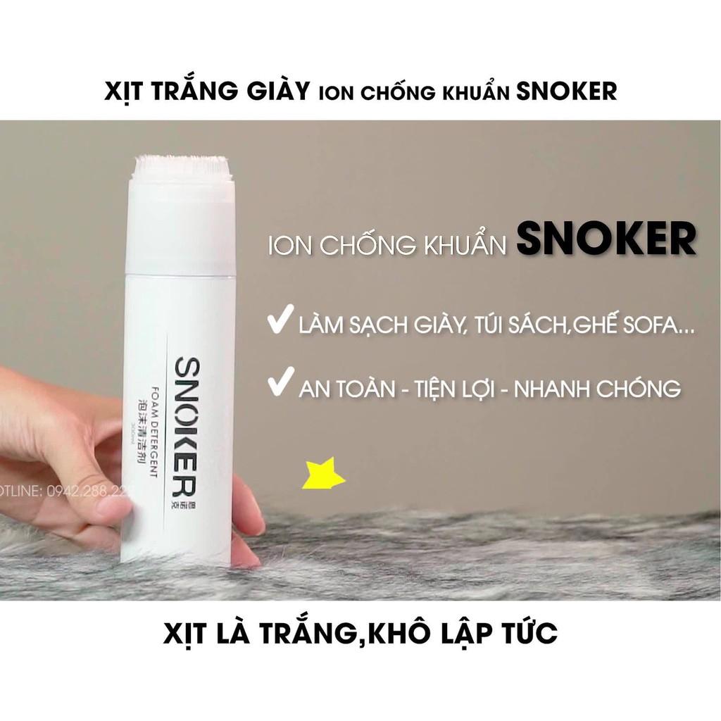 CHAI XỊT BỌT VỆ SINH LÀM SẠCH GIÀY 300ML - CHAI XỊT TẨY TRẮNG GIÀY CAO CÂP