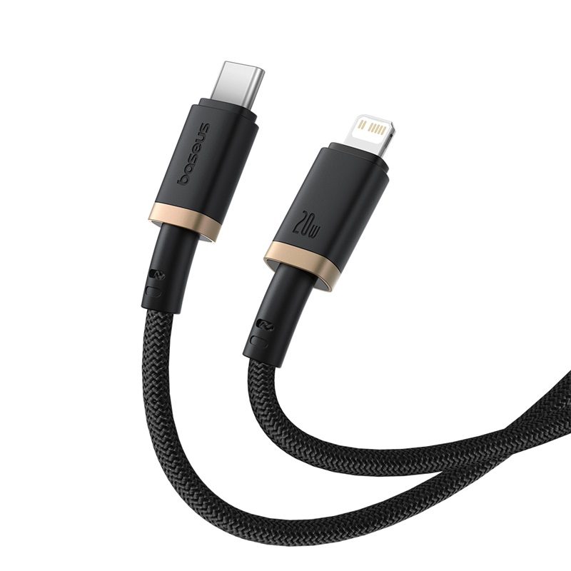 Cáp Baseus Dura Series USB-C To Ln 20W dài 1m - Hàng Chính Hãng