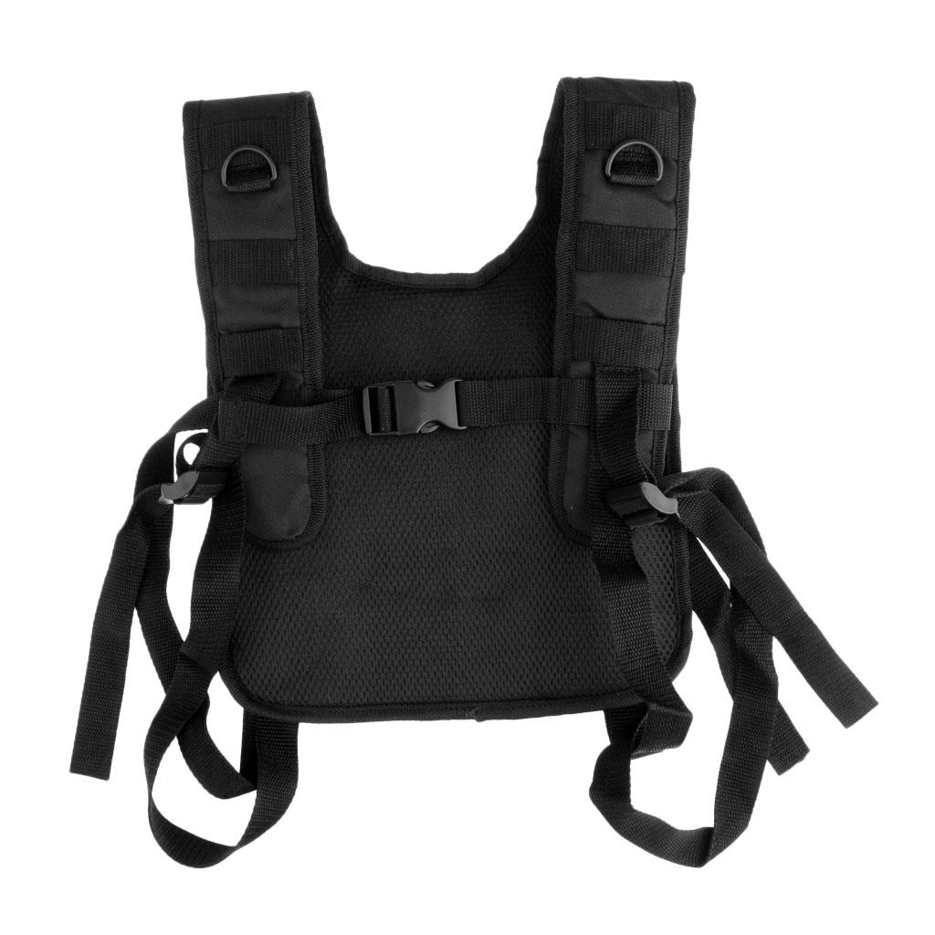 Modular Oxford H-Harness Molle Vest Suspenders for Battle Belt