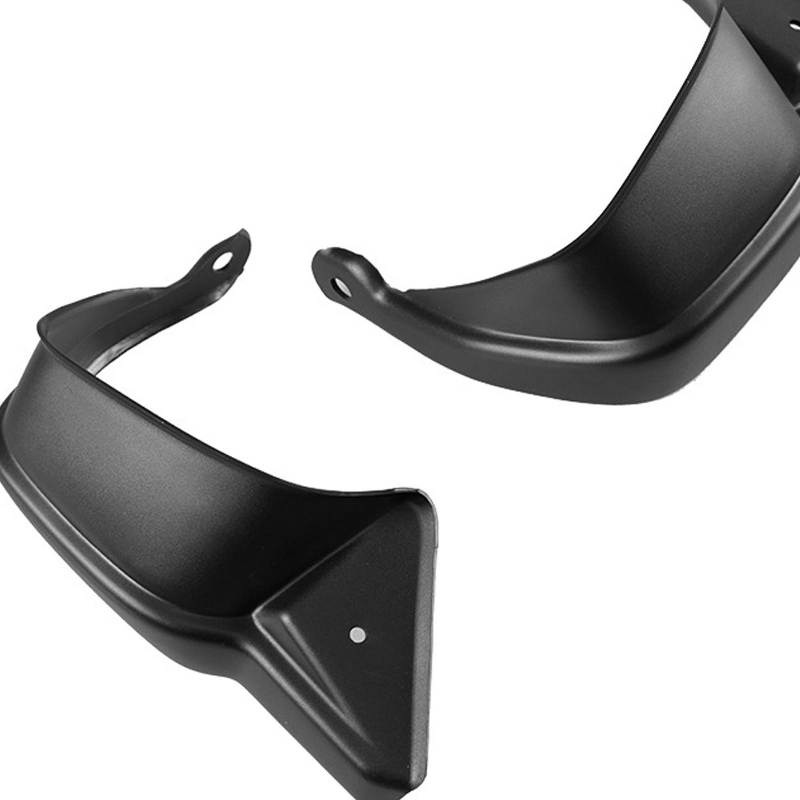 2x Motorcycle Wind Modification Protective Gear Easy Installation Handlebar