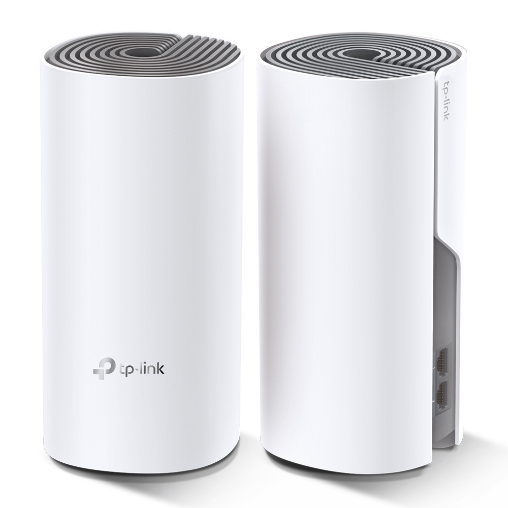 Bộ Phát Wifi Mesh TP-Link Deco E4 (2-pack) Băng Tần Kép MU-MIMO AC1200 - Hàng Chính Hãng