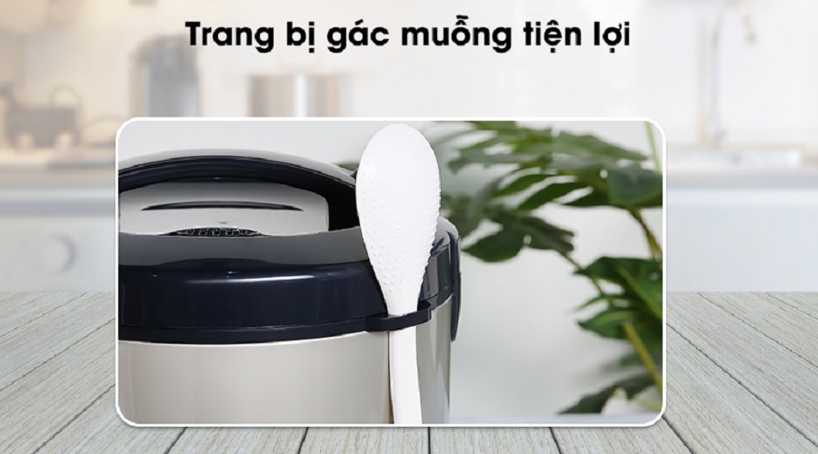 Nồi Cơm Điện Nắp Cài Happy Cook HCJ-180V (1.8L) - Hàng Chính Hãng