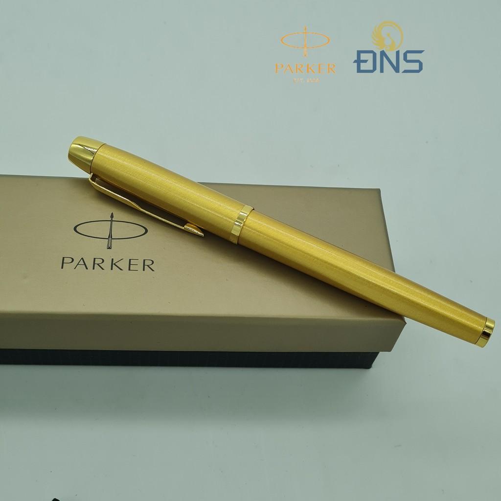 Bút Bi, Bút Ký PARKER GOLD Cao Cấp- MÓN QUÀ Ý NGHĨA - Miễn Phí Khắc Chữ, Logo &amp; Tặng kèm Ngòi Ký 5.0