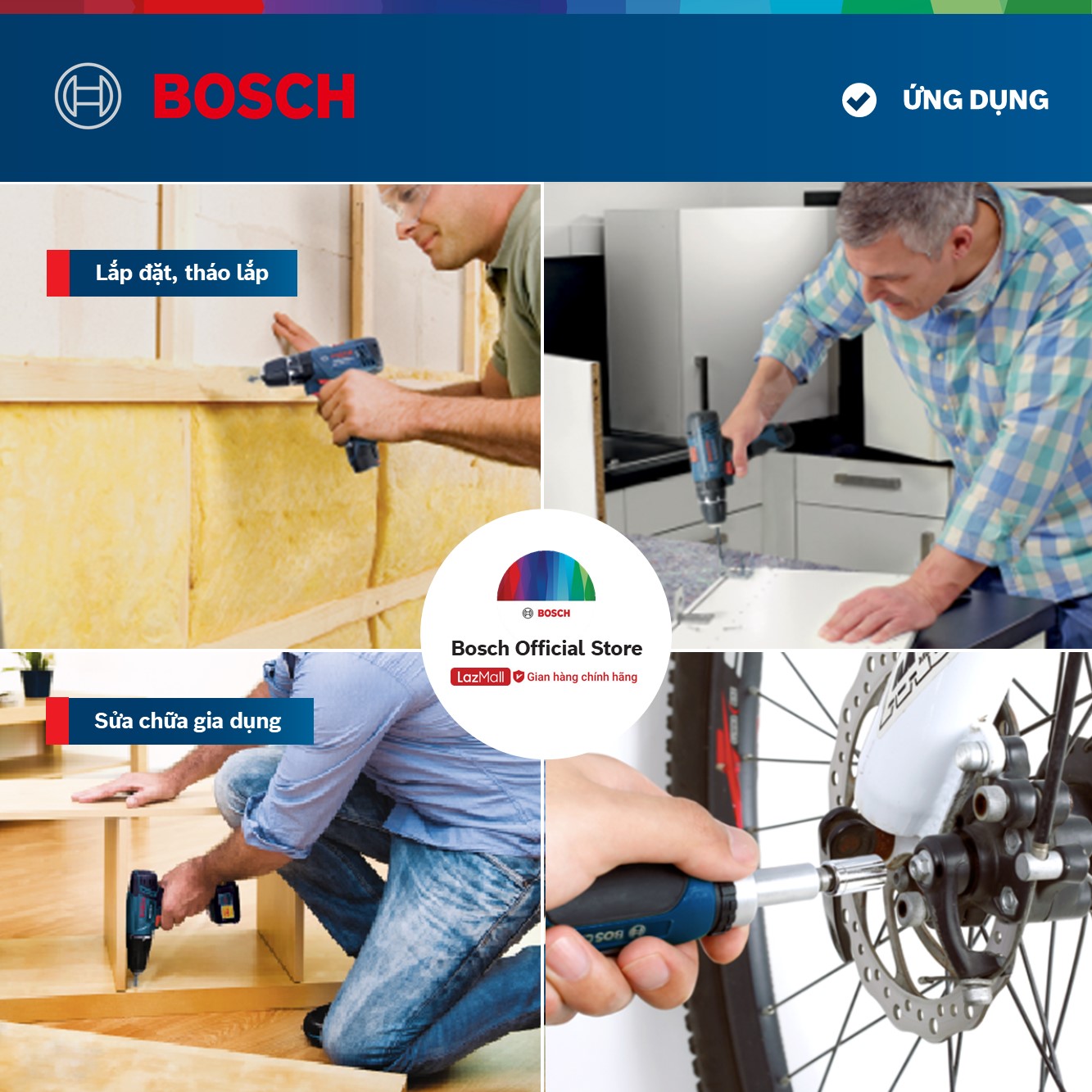 Bộ Vặn Vít Đa Năng 38 Món Bosch – 2607019506 (Hộp Đen)