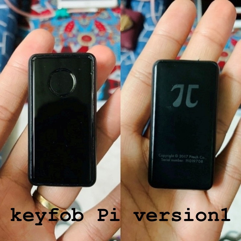 Bao da dành cho chìa Khóa Remote Pitech chống trộm, keyfob Pi V1 và V2 handmade da thật