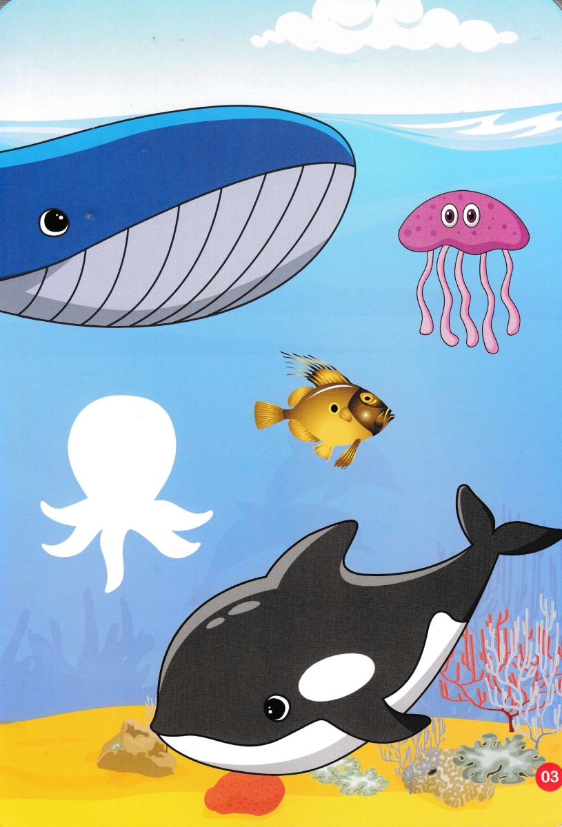 Sticker Dán Hình Thông Minh - Đại Dương Huyền Bí _VT