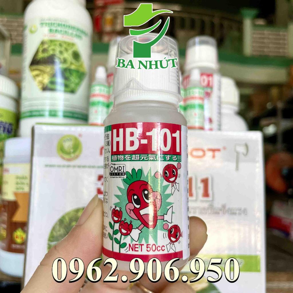 HB 101 50ml Nhật Bản Siêu Kích Rễ, Phục Hồi Cây Suy Yếu, Tăng Cường Ra Rễ Và Thúc Đẩy Hồi Phục Cây Suy Yếu