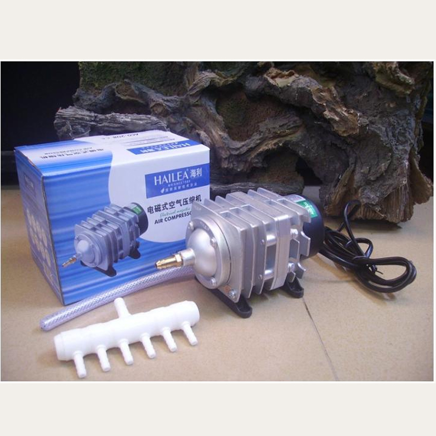Máy sục sủi thổi khí oxy hồ bể cá cảnh HAILEA aco-208  | máy thổi oxy cho hồ bể cá 25w | máy sục khí bể cá điện 220v | máy sục khí bể cá mini | máy sục khí | máy sục khí mini | máy sục oxi bể cá