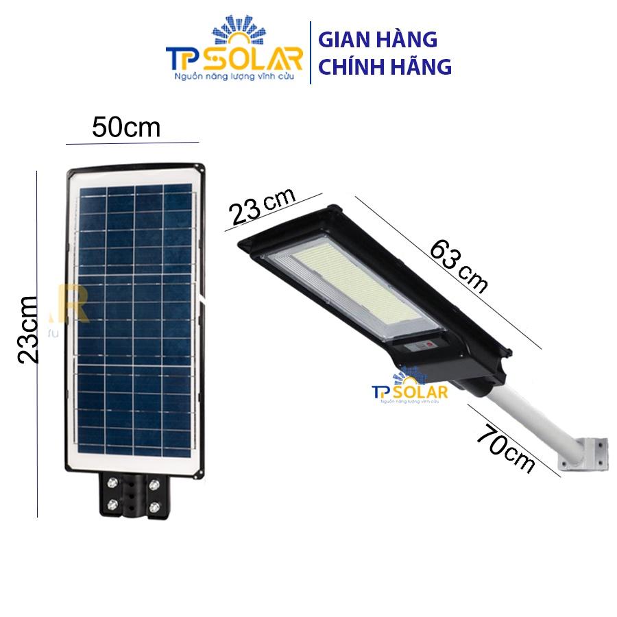 Đèn Đường Liền Thể Năng Lượng Mặt Trời TP Solar TP-D200 Công Suất 200W Cảm Biến Chuyển Động