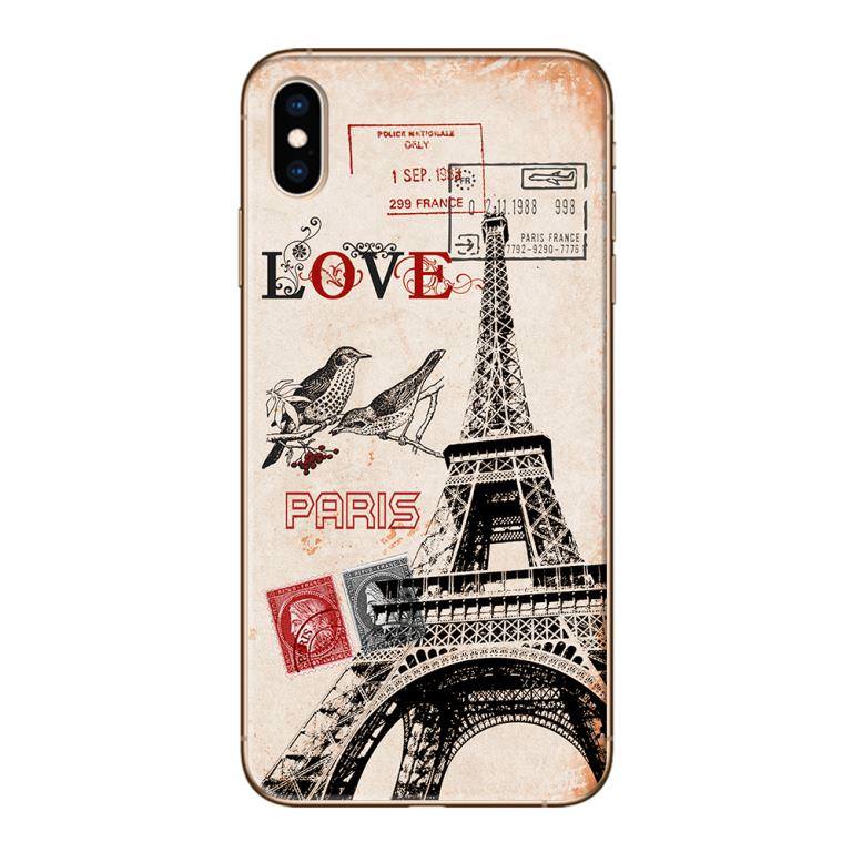 Ốp lưng dành cho iPhone X/XS/XS MAX - Tem Paris