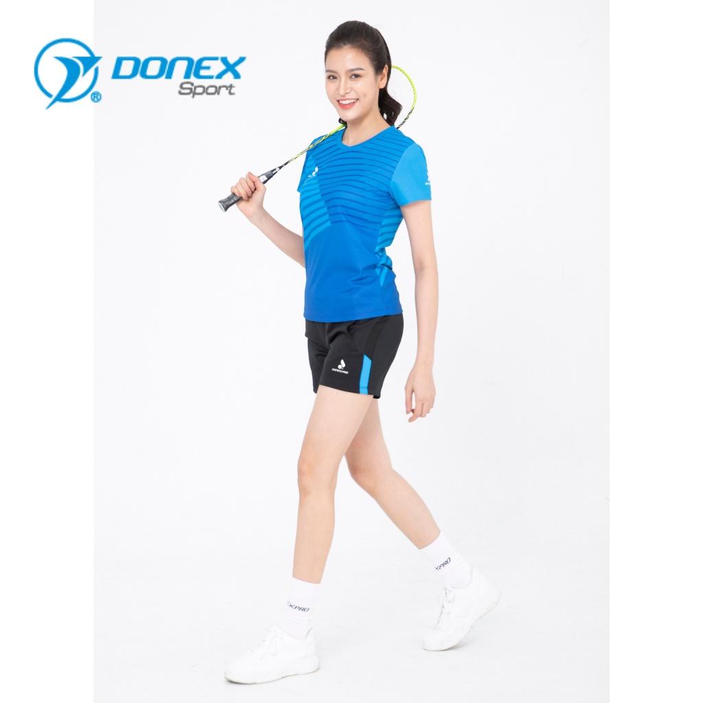 Áo Thể Thao Nữ DONEXPRO Thiết Kế Phong Cách, Thời Trang, Chất Vải Cao Cấp Chống Nhăn, Chống Bám Bụi AC-3636