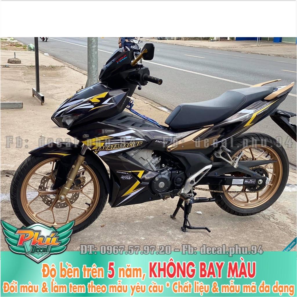 Tem rời Winner X đen vàng -1