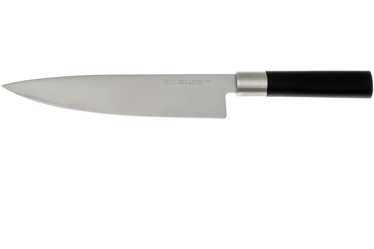 Dao Chef KAI Wasabi Black - 20cm - Hàng chính hãng