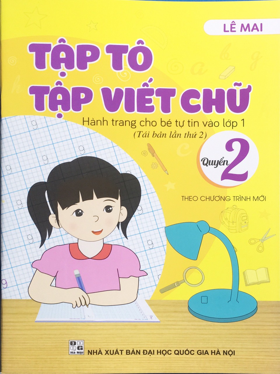 Tập tô tập viết chữ quyển 2 ( Lê mai)